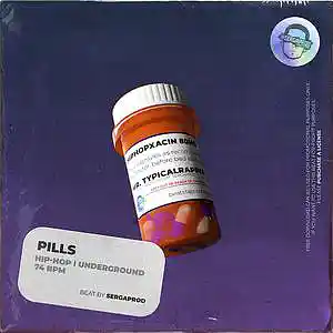 Picture for song 'PILLS // Guitar Beat, Post Malone, Yelawolf' by artist 'sergaprod'