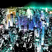 Picture for song 'Big City Frustration' by artist 'Neon Dream'