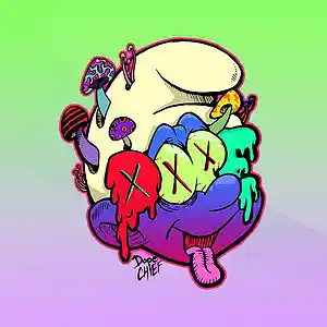 Picture for song 'Trippy Beat Weird Type Rap Trap Beat - Rotten Milk' by artist 'Purple Six Beats'