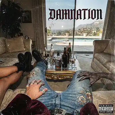 Picture for song 'DAMNATION Guitar Trap Beat 118bpm' by artist 'JayWorstProduction'