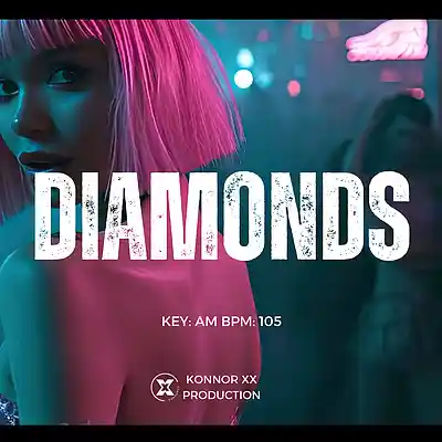 Picture for song 'Diamonds (Future type beat)' by artist 'Konnor XX'