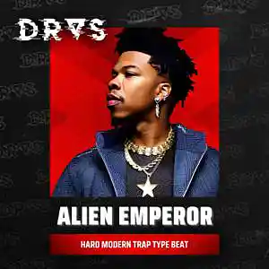 Picture for song '"Alien Emperor" Modern Hard Trap Type Beat' by artist 'Dras On The Beat'