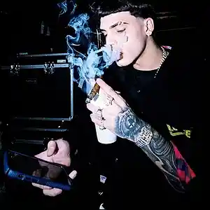 Picture for song 'Luar La L x Dei V x Eladio carrion Type Beat "Ma' by artist 'Shooter beats'