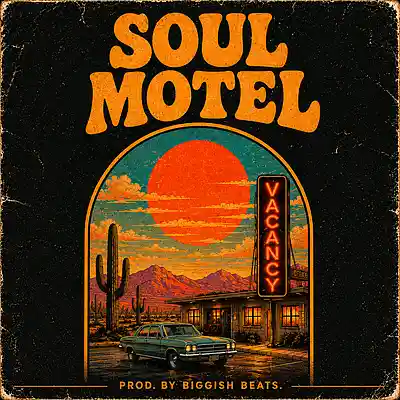 Picture for song 'Soul Motel ( Psychedelic Soul / Blues ) - 130 bpm' by artist 'Biggish Beats'