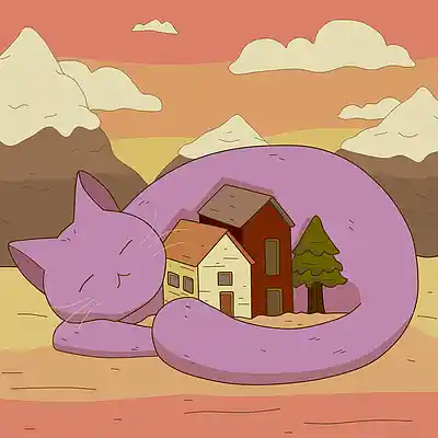 Picture for song 'Learning To Love Myself' by artist 'Purrple Cat'