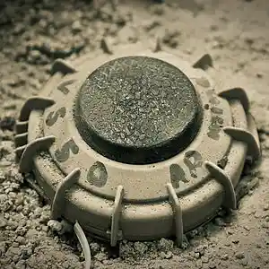 Picture for song 'land mine' by artist 'volcanomusic'