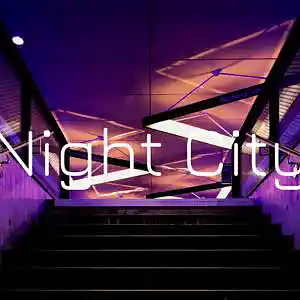 Picture for song 'Night City Travis Scott Type Beat Hip hop Instru' by artist 'Quodis'