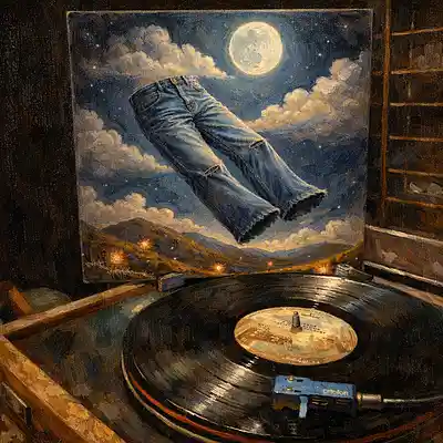 Picture for song 'Blue Jeans and Moon Beams' by artist 'Ward C Locke'