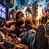 Picture for song 'J'suis moyen' by artist 'Whole World Freakaz'
