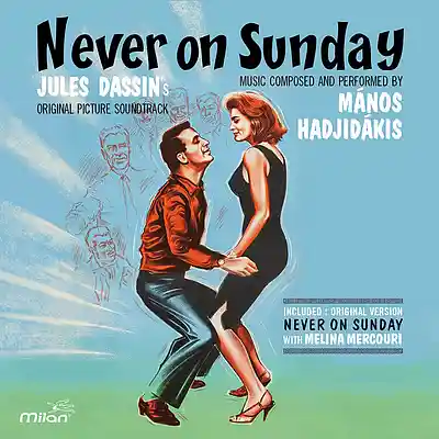 Picture for song 'Never On A Sunday' by artist 'Tony William'