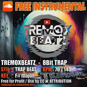 Picture for song 'TremoxBeatz - 8Bit Trap (Free Trap Beat)' by artist 'TremoxBeatz'