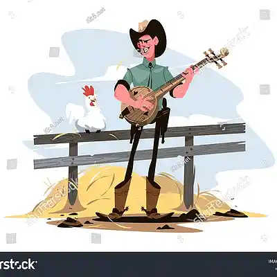 Picture for song 'Unattached Cowboy' by artist 'Ai-drian Adventures'