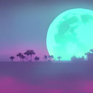 Picture for song '03. Dark Skies Of The Moon' by artist 'Dizzy Night Lane'