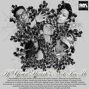 Picture for song 'IF YOUR HEARTS NOT IN IT (1st issue)' by artist 'RhymeHauz Music Productions'