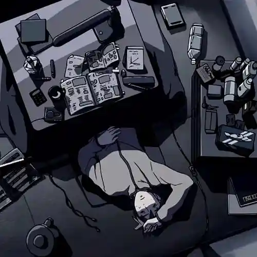 Picture for song 'acoustic guitar Joji Lil Peep type beat' by artist 'yasinskaya'