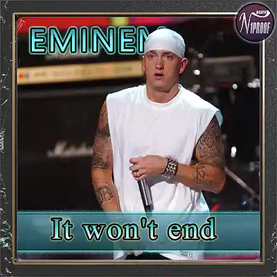 Picture for song 'EMINEM TYPE BEAT It won't end' by artist 'N1PROOF BEATS'
