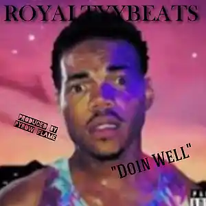 Picture for song 'Doin well 166Bpm Produced by PyrowFlame' by artist 'Royaltyybeats'