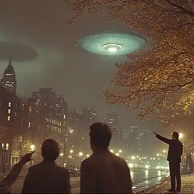 Picture for song 'U.F.O's In Your Atmosphere (Diss To ICE and Trump)' by artist 'Mystery-GGC'