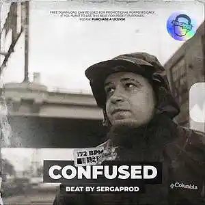 Picture for song 'CONFUSED // Aggressive Old School Beat' by artist 'sergaprod'