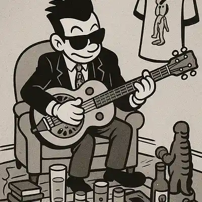 Picture for song 'Tribute To Sir Johnny Winter Part II !!' by artist 'Jazzbo Jamerson III'