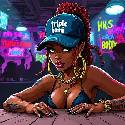 Picture for song 'Triple Homi' by artist 'Ms Halli Hood'