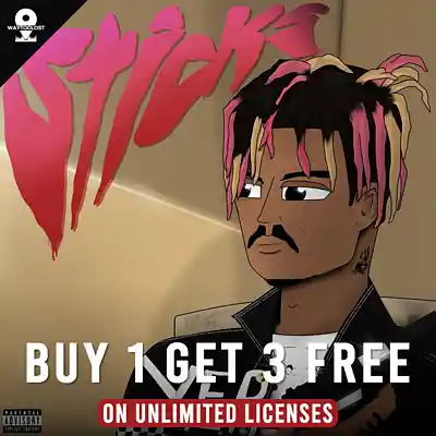 Picture for song '(BUY 1 GET 3 FREE) Sticks - Juice WRLD Beat' by artist 'waytoolost'