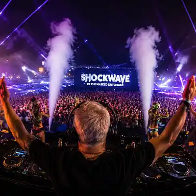 Picture for song 'Shockwave' by artist 'The Masked Dutchman Official'