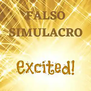 Picture for song 'Excited' by artist 'Falso Simulacro'