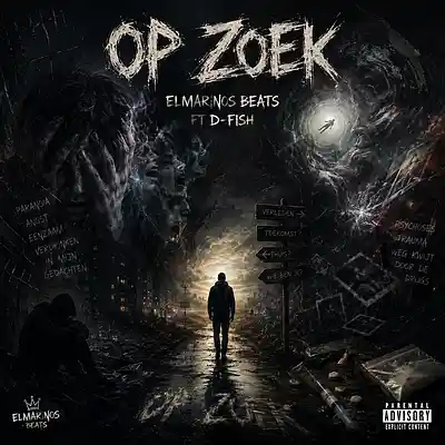 Picture for song 'Elmarinos Beats - Opzoek (Ft D-fish)' by artist 'Pimmetje de Wilde (D-Fish)'