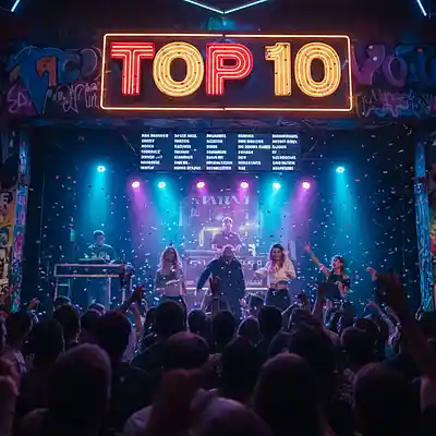 Picture for song 'Top 10 Dance hall' by artist 'TzBeat'