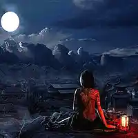 Picture for song 'Soulful Dark Piano Rap Beat Moonlight Sonata' by artist 'Purple Six Beats'