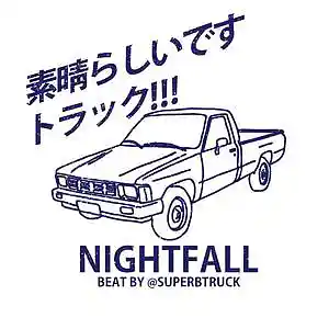 Picture for song 'NIGHTFALL' by artist 'Superb Truck'