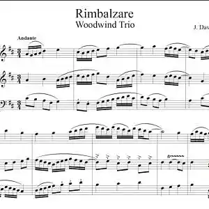 Picture for song 'woodwind trio' by artist 'David Barnhart'