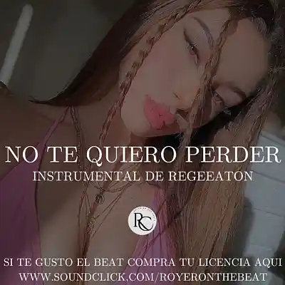Picture for song '''NO TE QUIERO PERDER'' instrumental De Regeeaton' by artist 'Royer On The Beat'