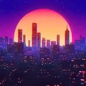 Picture for song 'Synthwave type beat weeknd' by artist 'Sanchev'