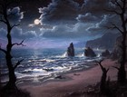 Picture for song 'Moonlight Riders' by artist 'Painted Water'