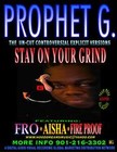Picture for song 'grind' by artist 'prophet g'
