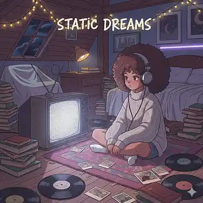Picture for song 'Static Dreams - Lo-Fi Vintage Piano' by artist 'ChaquaniaSD'