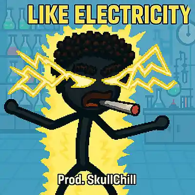 Picture for song 'Oldschool Hiphop Chill BoomBap "Like Electricity"' by artist 'SkullChill Beats'