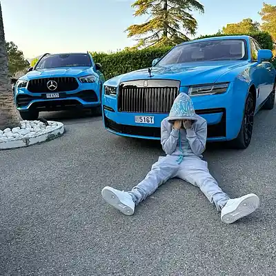 Picture for song 'Babyfxce E x Detroit Type Beat - BLUE RACKS' by artist 'Ryo'