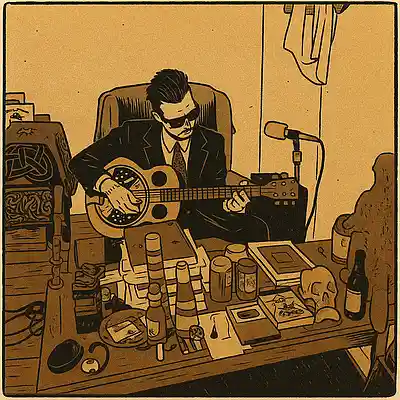 Picture for song 'Mean Ol' Fireman Blues Part 2' by artist 'Jazzbo Jamerson III'