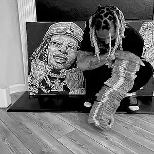 Picture for song 'Lil Durk Type Beat - "Lying" [D#min; 142bpm]' by artist 'Fxxk Molly'