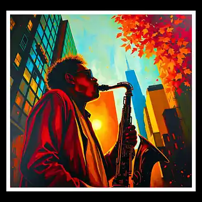 Picture for song '"Concrete City" Chill Jazz Boom Bap Type Beat' by artist 'Mic Beatz Music'