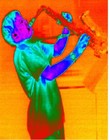 Picture for song 'Techno Thang' by artist 'Bald Sax Guy'