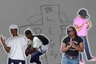 Picture for song 'WE HERE!!!' by artist 'Black 'T's'