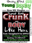 Picture for song 'Body like hers' by artist 'Young Dopey Da Dopestar'