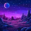 Picture for song 'Crystal Ice Blue [1]' by artist 'Johanna Renfro'