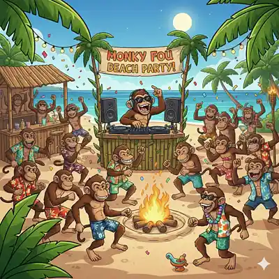 Picture for song 'Presque Trop' by artist 'MonkyFou'