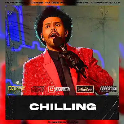 Picture for song '(CHILLING) The Weeknd Type Retro Synthwave Beat' by artist 'Jake Produce'