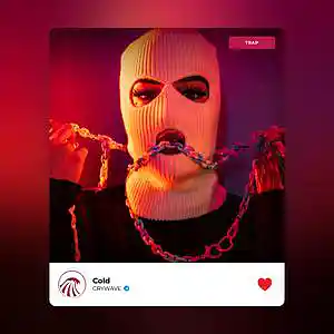 Picture for song '«Cold» (Hard Dark Trap x Night Lovell)' by artist 'CRYWAVE.'